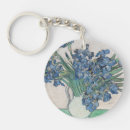 Search for vintage floral key rings Irises