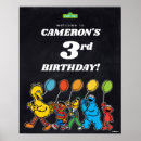 Search for sesame street characters posters First birthday