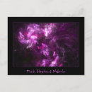 Search for pink nebula postcards Fractal