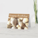 Search for beach birthday cards Shells