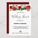 Search for fall shower wedding invitations Burgundy