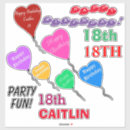 Search for 18th birthday stickers Fun