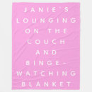 Search for funny blankets Typography