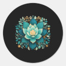 Search for floral lotus stickers Namaste