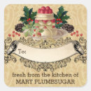 Search for christmas pudding stickers Vintage