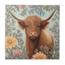 Search for highland cow tiles Vintage