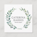 Search for rustic business cards Interior designer