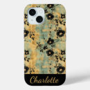 Search for vintage telephone iphone cases Black