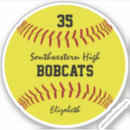 Search for team softball stickers Girls