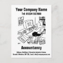 Search for accounting postcards Bookkeeper
