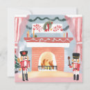 Search for fireplace christmas cards Watercolor