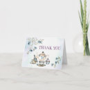 Search for tea party thank you cards Watercolor