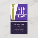 Search for private chef business cards Restaurant