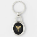 Search for caduceus symbol key rings Doctor