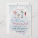 Search for winter wonderland seasonal invitations Holiday party
