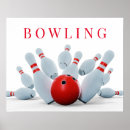 Search for strike posters Bowling