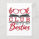 Search for book club postcards Cute