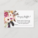 Search for tribal baby shower invitations Diaper raffle