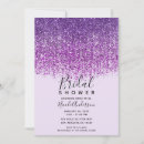 Search for amethyst bridal shower invitations Lilac