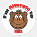 Search for nut allergy stickers Alert