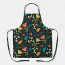 Search for botanical print aprons Floral pattern