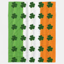 Search for irish shamrock blankets Happy