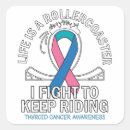 Search for thyroid cancer stickers Awareness