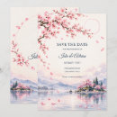 Search for sakura save the dates Floral