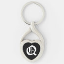 Search for black lady key rings Heart