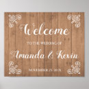 Search for rustic wood wedding signs Welcome