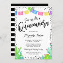 Search for fiesta quinceanera invitations 15th birthday party
