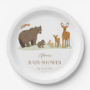 Search for woodland plates Woodland baby shower