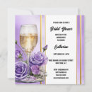 Search for rose gold glitter bridal shower invitations Bride to be