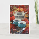 Search for good morning cards Fall