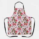 Search for romantic love aprons Heart pattern