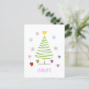 Search for winter humour postcards Christmas tree