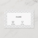 Search for blank business cards Elegant