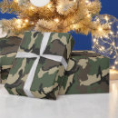 Search for army christmas wrapping paper Camo