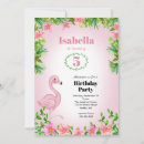 Search for flamingo birthday invitations Cute