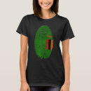 Search for zambia flag tshirts Fingerprint