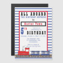 Search for choo choo birthday invitations Train tracks