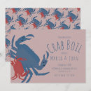 Search for crawfish birthday invitations Lobster