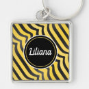Search for yellow stripes key rings Cute