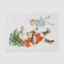 Search for santa claus tissue paper Vintage