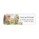 Search for tree return address stickers Colourful