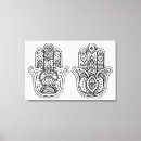 Search for hamsa canvas prints Mandala