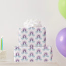 Search for purple baby shower wrapping paper Boho