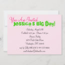 Search for pearls 7x5 invitations Pink