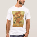 Search for vincent van gogh sunflowers tshirts Oil
