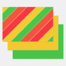 Search for red and green wrapping paper Stripes